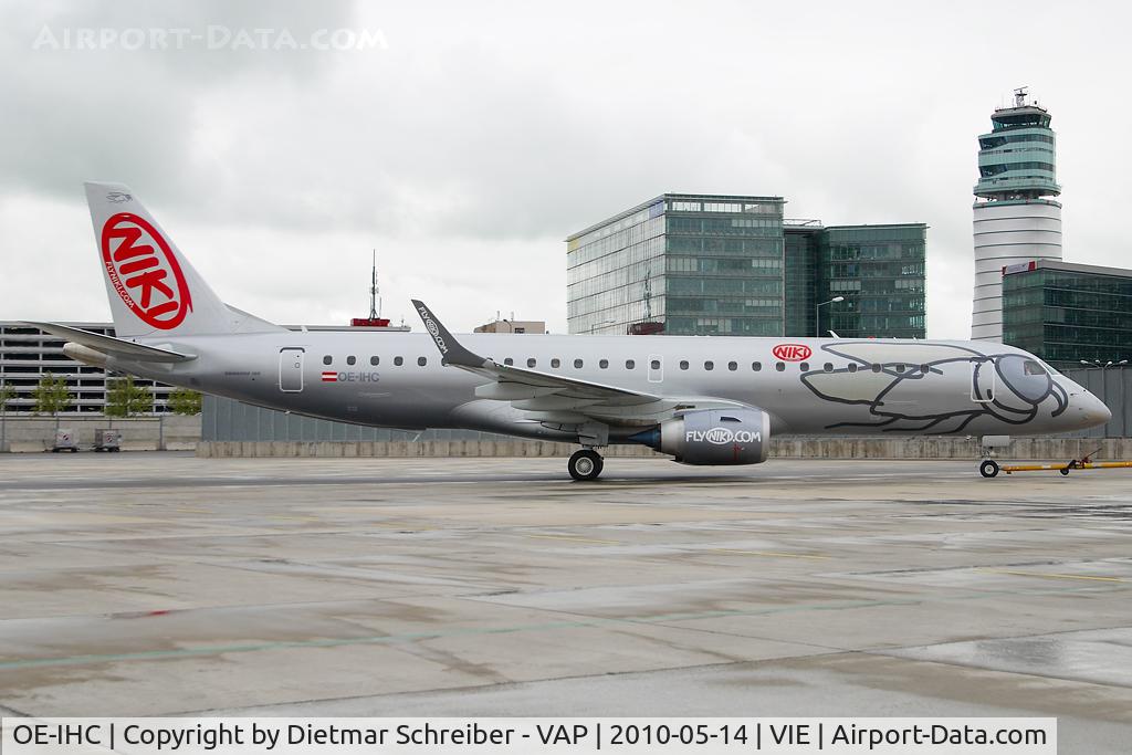 OE-IHC, 2010 Embraer 190LR (ERJ-190-100LR) C/N 19000349, Niki Embraer 190