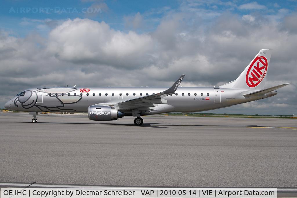 OE-IHC, 2010 Embraer 190LR (ERJ-190-100LR) C/N 19000349, Niki Embraer 190