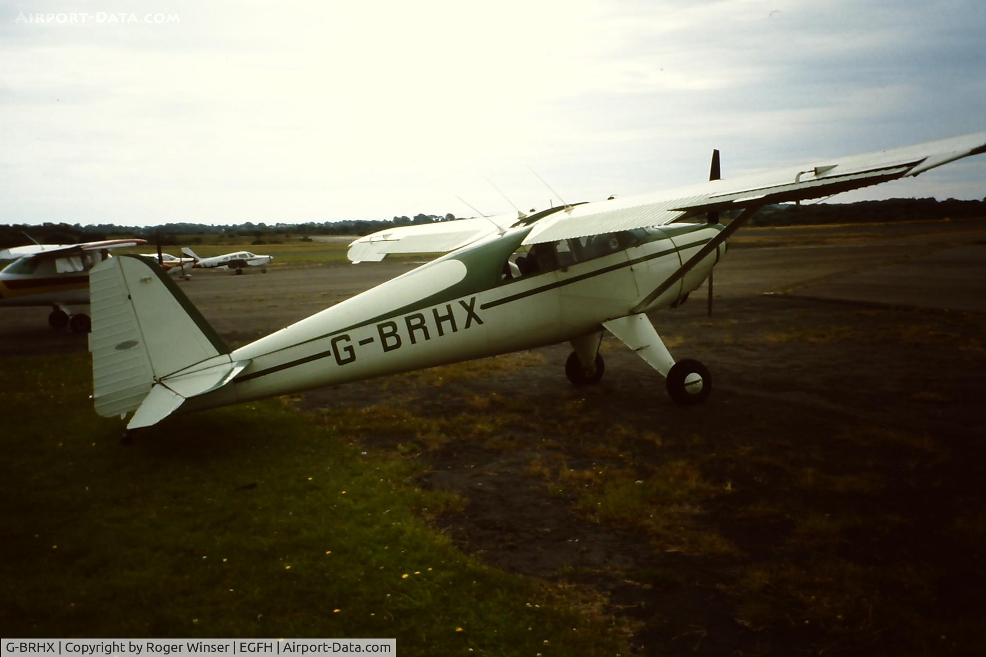 G-BRHX, 1947 Luscombe 8E Silvaire C/N 5114, Visit by a beautiful Silvaire in 19??