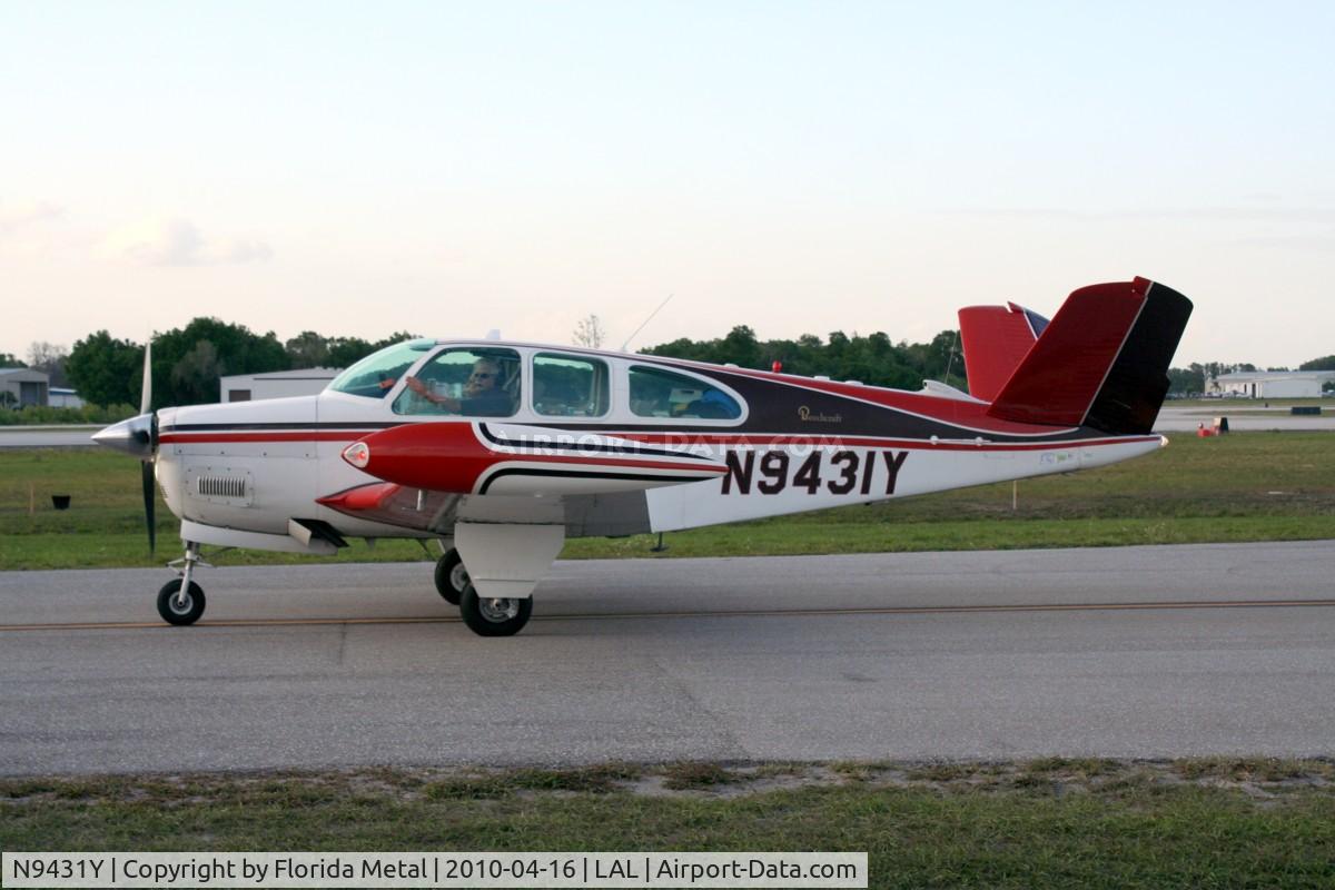 N9431Y, 1960 Beech N35 Bonanza C/N D-6610, Beech N35