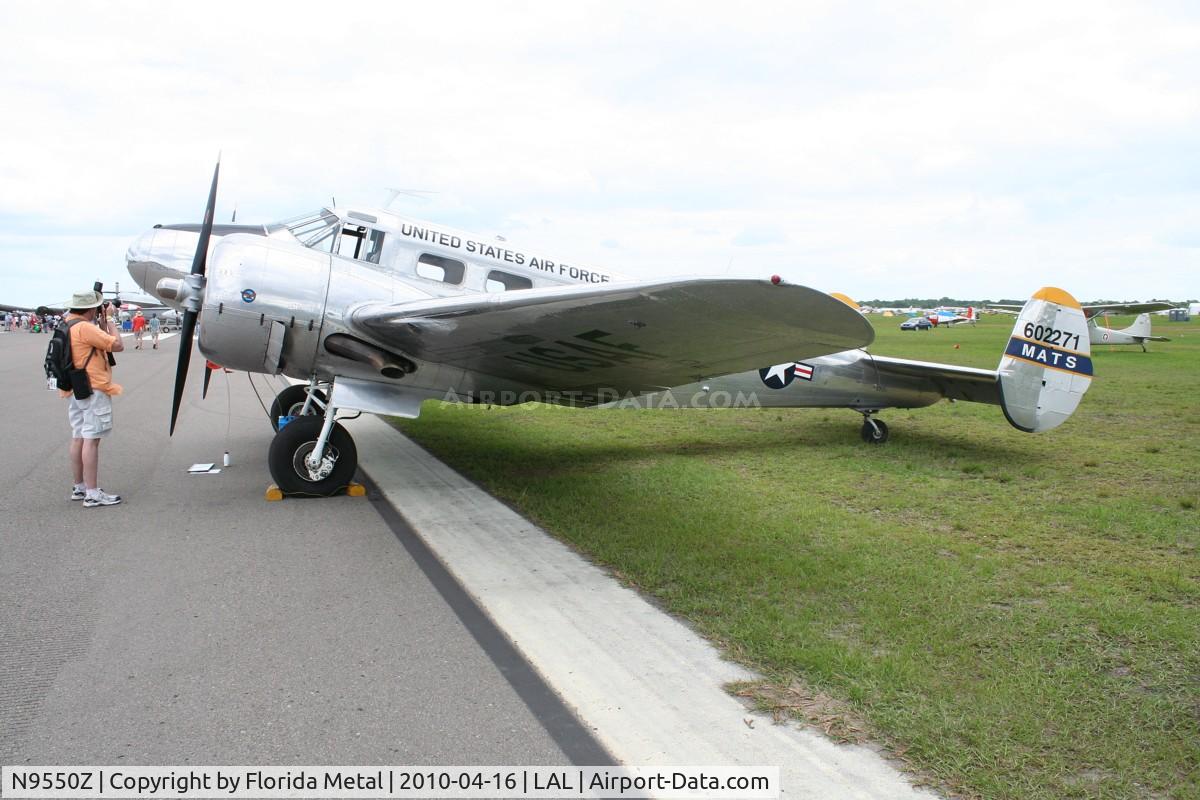 N9550Z, 1953 Beech C-45H/18S Expeditor C/N AF-586, C-45