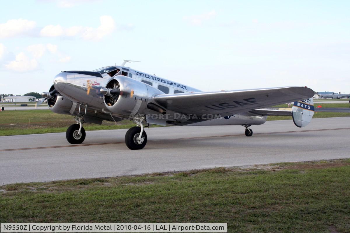 N9550Z, 1953 Beech C-45H/18S Expeditor C/N AF-586, C-45
