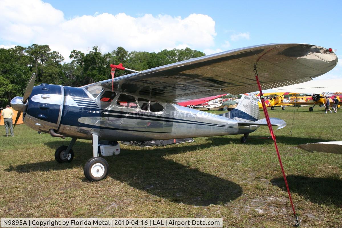 N9895A, 1950 Cessna 195A C/N 7598, Cessna 195A