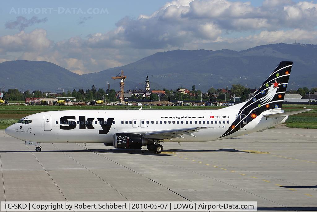 TC-SKD, 1992 Boeing 737-4Q8 C/N 25372, TC-SKD