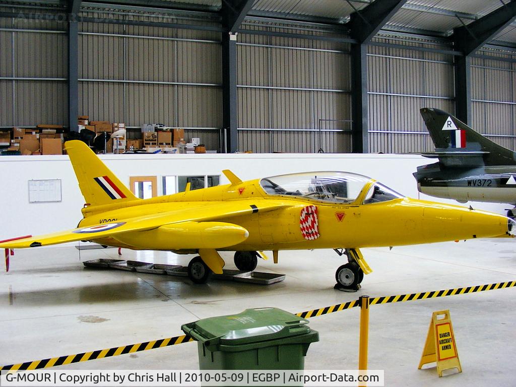 G-MOUR, 1964 Hawker Siddeley Gnat T.1 C/N FL596, at the Great Vintage Flying Weekend