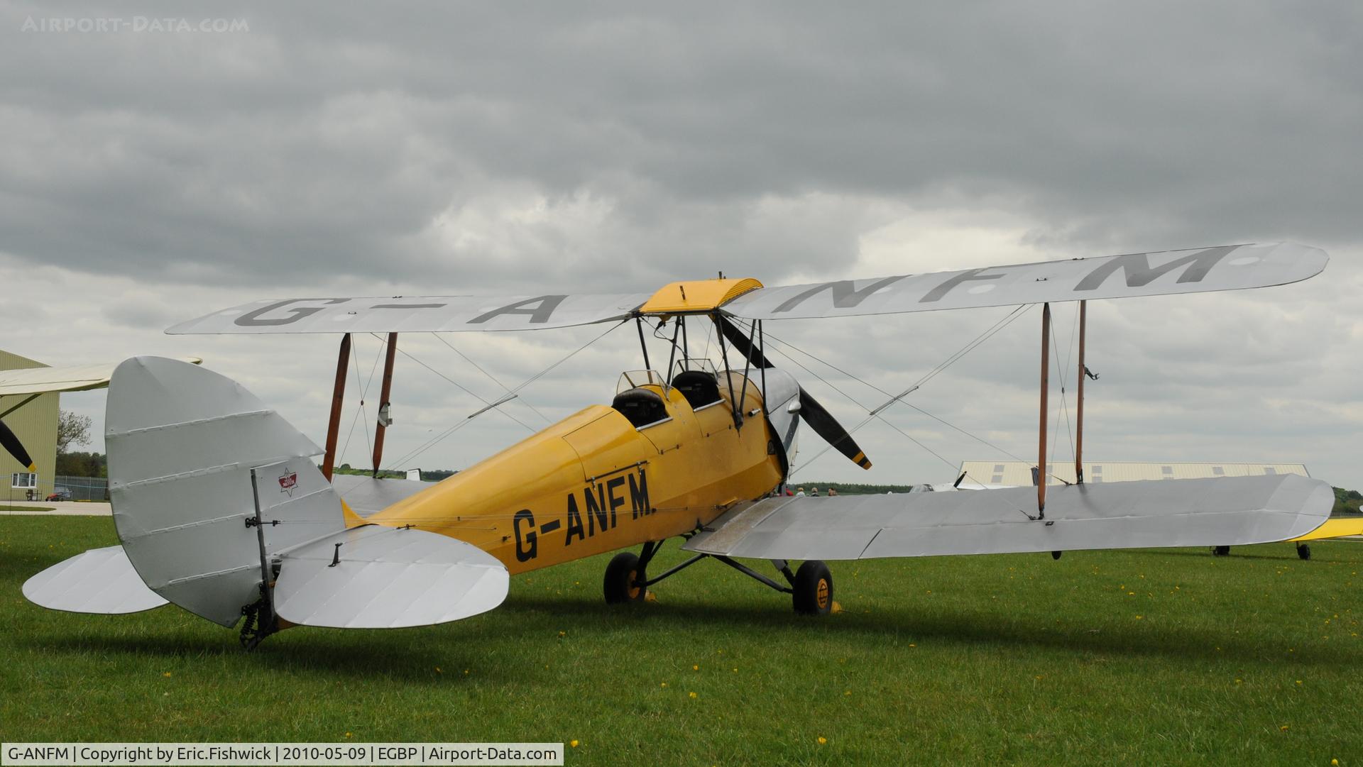 G-ANFM, 1941 De Havilland DH-82A Tiger Moth II C/N 83604, G-ANFM at Kemble Airport (Great Vintage Flying Weekend)