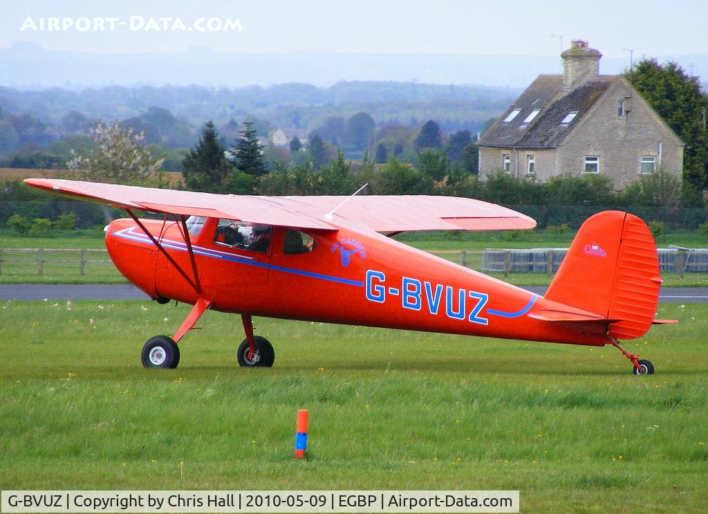 G-BVUZ, 1946 Cessna 120 C/N 11334, at the Great Vintage Flying Weekend