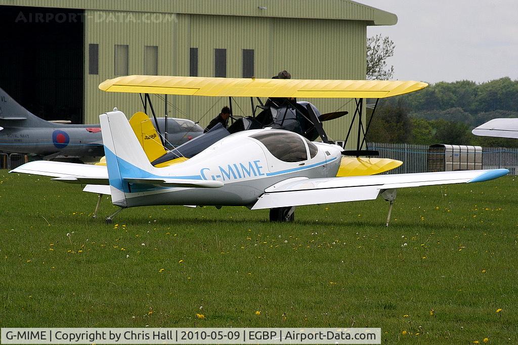 G-MIME, 2001 Europa Monowheel C/N PFA 247-12850, at the Great Vintage Flying Weekend