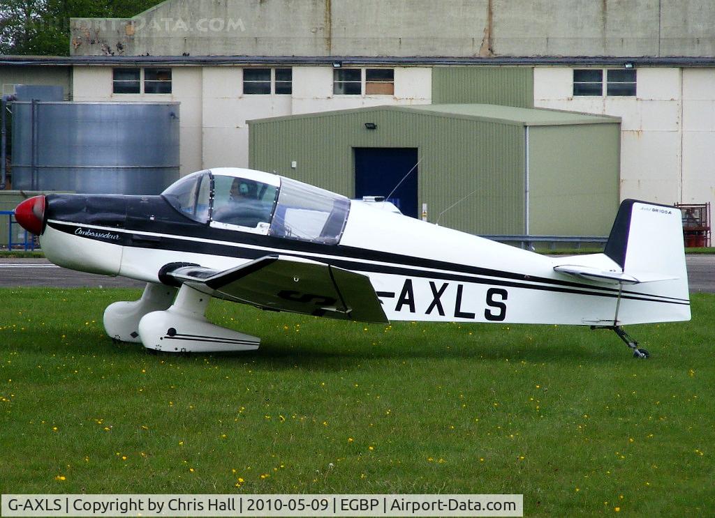 G-AXLS, 1959 Jodel DR-105A Ambassadeur C/N 86, at the Great Vintage Flying Weekend