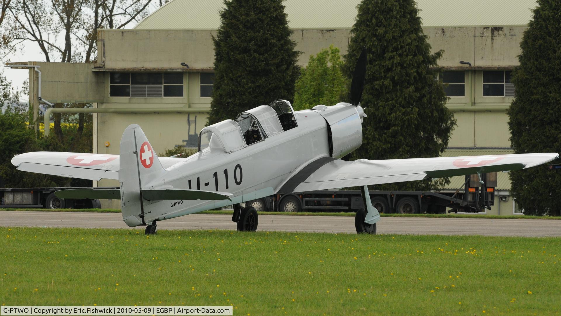 G-PTWO, 1946 Pilatus P2-05 C/N 600-30, 2. G-PTWO at Kemble Airport (Great Vintage Flying Weekend)