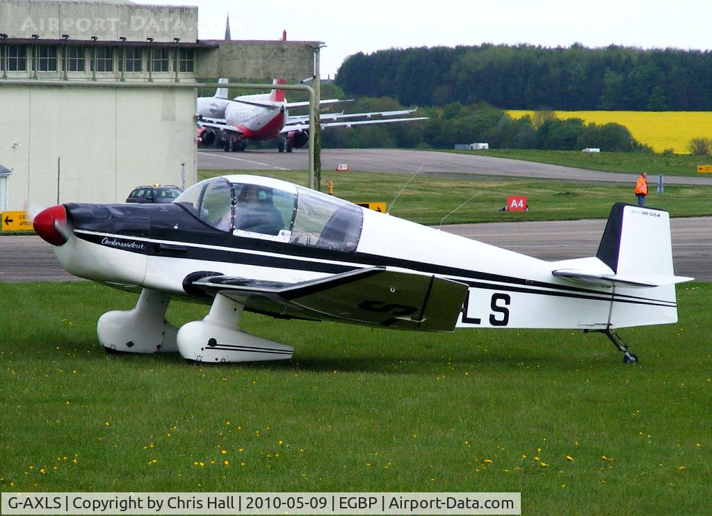 G-AXLS, 1959 Jodel DR-105A Ambassadeur C/N 86, at the Great Vintage Flying Weekend