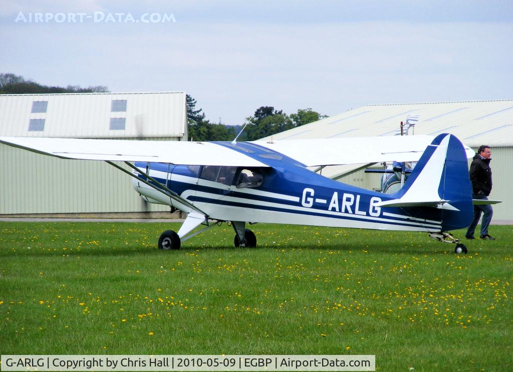 G-ARLG, 1961 Auster D4-108 C/N 3606, at the Great Vintage Flying Weekend