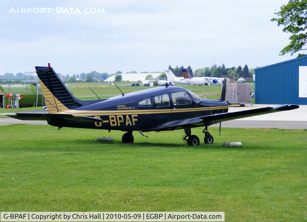G-BPAF, 1977 Piper PA-28-161 Cherokee Warrior II C/N 28-7716142, at the Great Vintage Flying Weekend