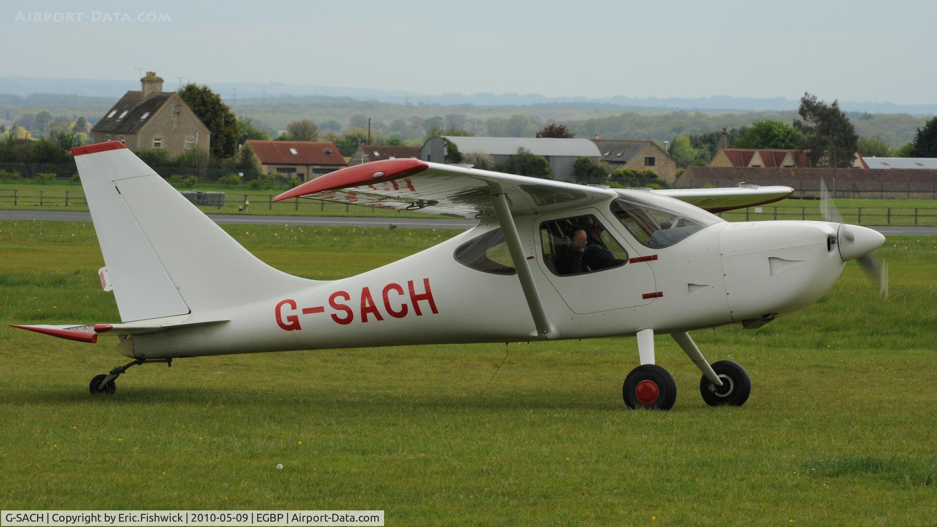 G-SACH, 2002 Stoddard-Hamilton Glastar C/N PFA 295-13088, G-SACH at Kemble Airport (Great Vintage Flying Weekend)