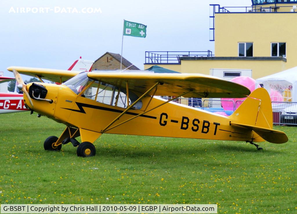 G-BSBT, 1946 Piper J3C-65 Cub Cub C/N 17712, at the Great Vintage Flying Weekend