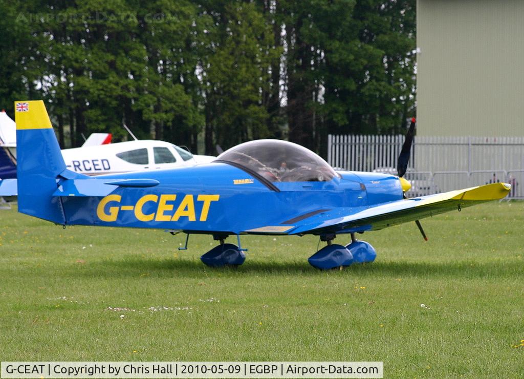 G-CEAT, 2006 Zenair CH-601 HDS Zodiac C/N PFA 162-13930, at the Great Vintage Flying Weekend