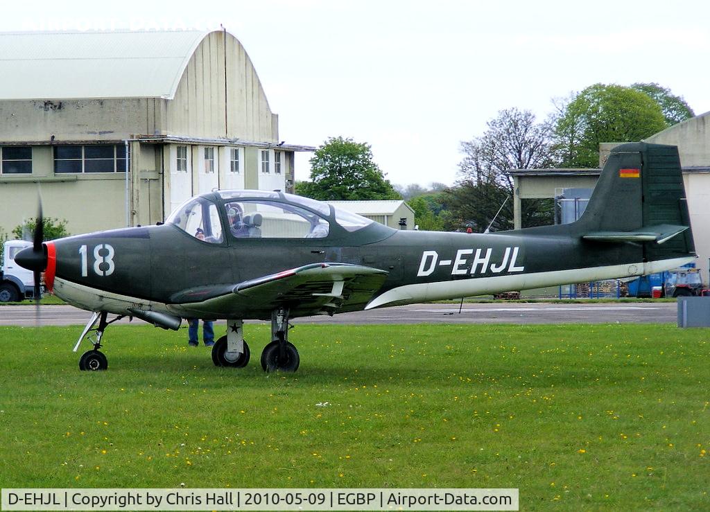 D-EHJL, Focke-Wulf FWP-149D C/N 45, at the Great Vintage Flying Weekend