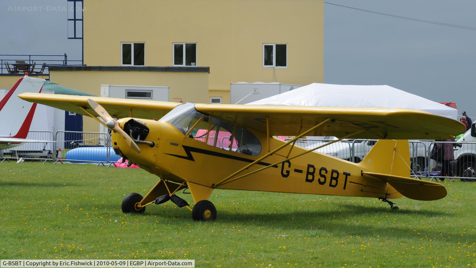 G-BSBT, 1946 Piper J3C-65 Cub Cub C/N 17712, 3. G-BSBT at Kemble Airport (Great Vintage Flying Weekend)