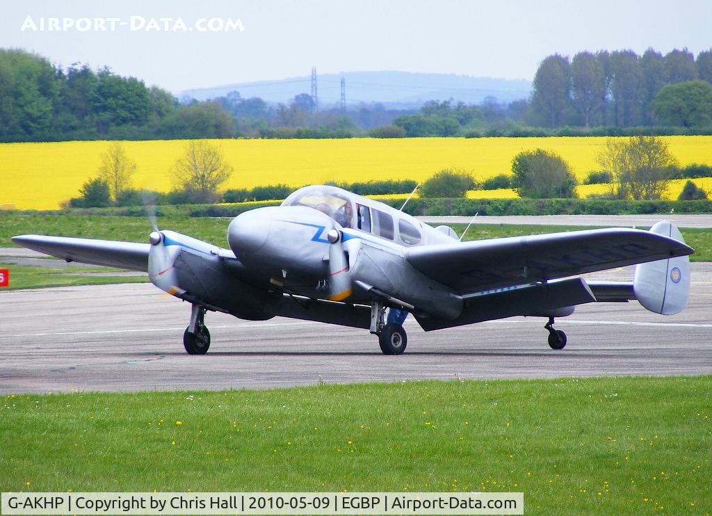 G-AKHP, 1947 Miles M65 Gemini 1A C/N 6519, at the Great Vintage Flying Weekend