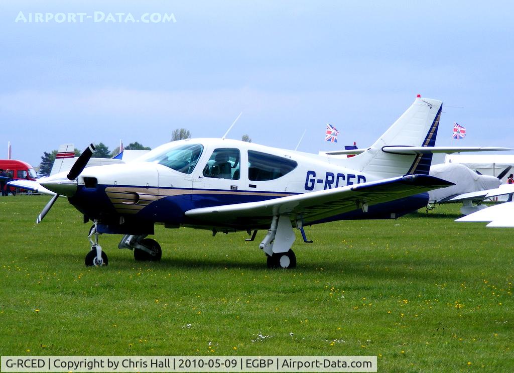 G-RCED, 1977 Rockwell Commander 114 C/N 14241, at the Great Vintage Flying Weekend