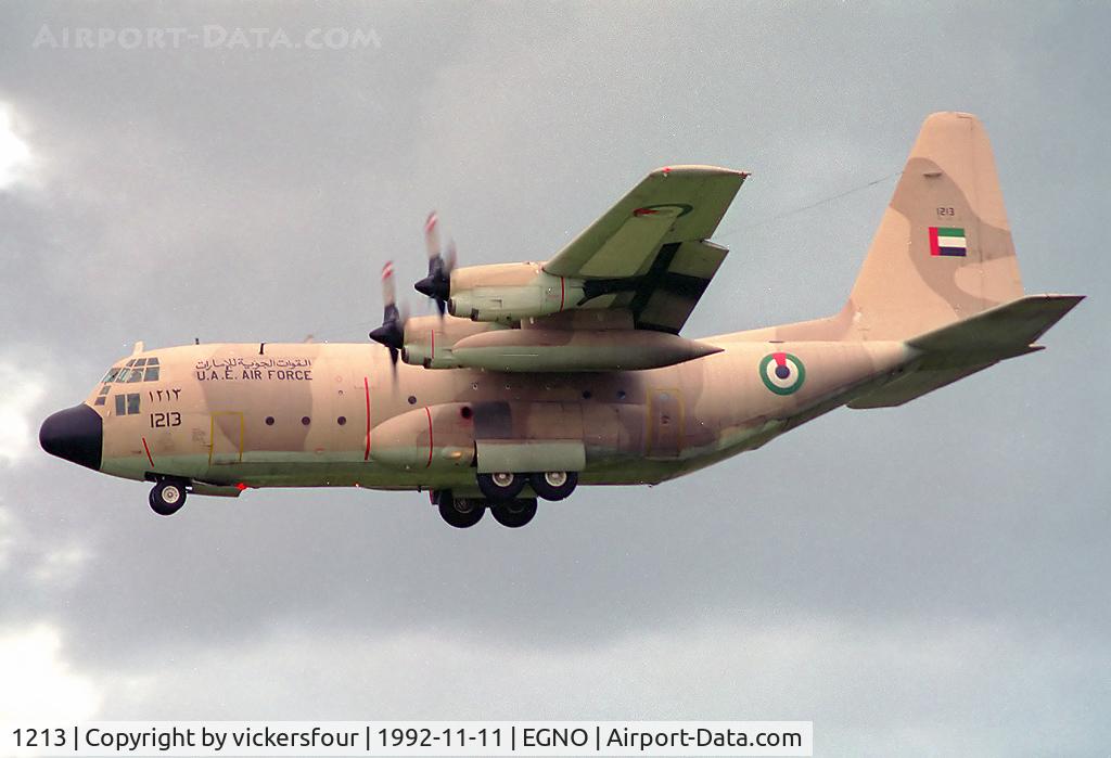 1213, 1981 Lockheed C-130H Hercules C/N 382-4879, UAE Air Force