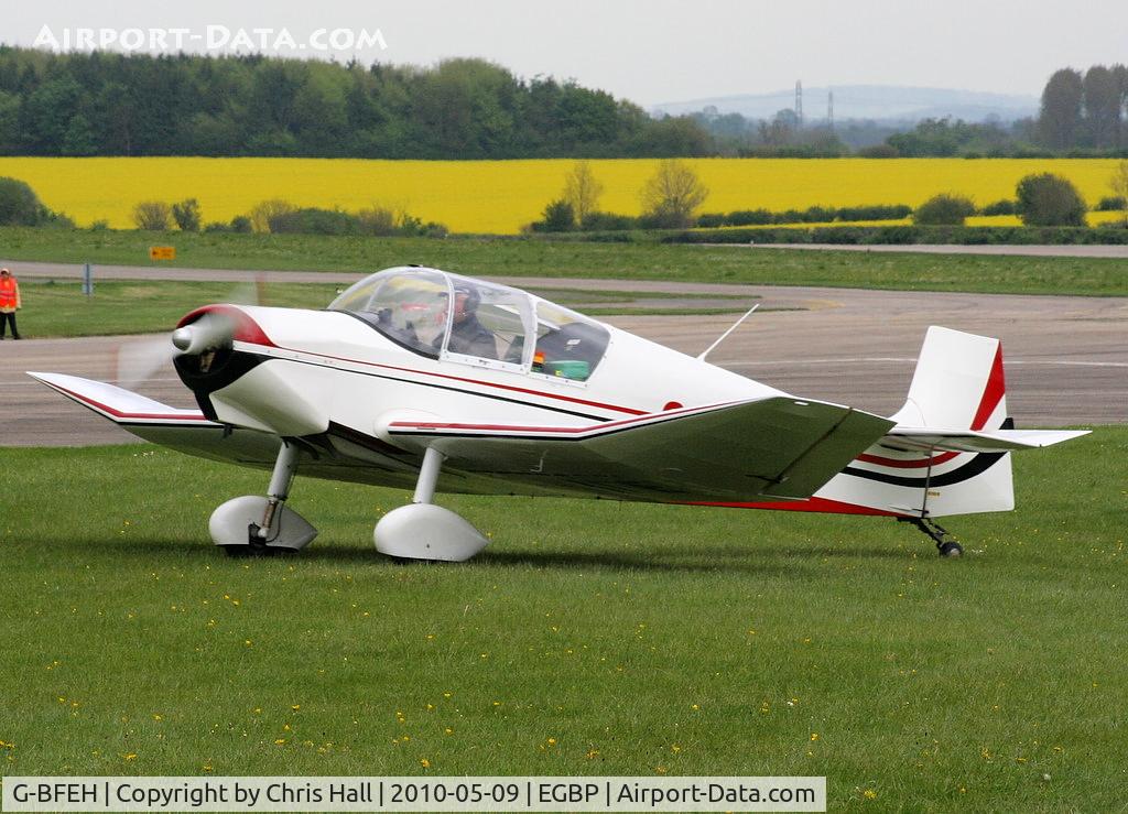G-BFEH, 1958 Jodel D-117A Gran Tourisme C/N 828, at the Great Vintage Flying Weekend