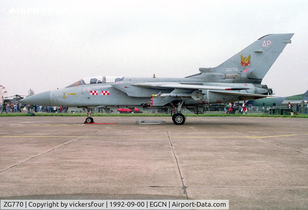 ZG770, 1991 Panavia Tornado F.3 C/N 891/AS136/3438, Royal Air Force. Operated by 56 (R) Squadron, coded 'AP'.