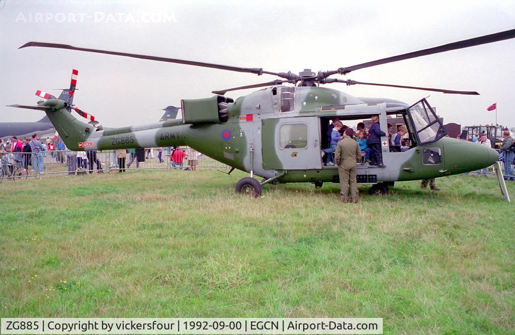 ZG885, 1991 Westland Lynx AH.9 C/N 347, Army Air Corps.