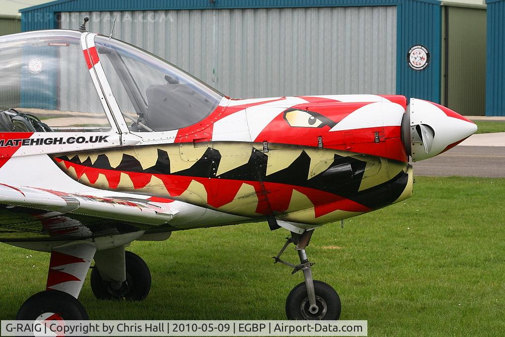 G-RAIG, 1972 Scottish Aviation Sk.61D Bulldog C/N BH100/146, at the Great Vintage Flying Weekend