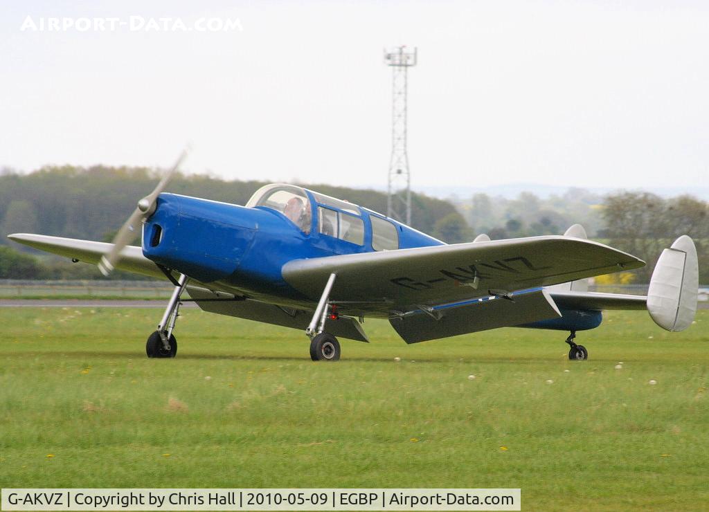 G-AKVZ, 1945 Miles M38 Messenger 4B C/N 6352, at the Great Vintage Flying Weekend