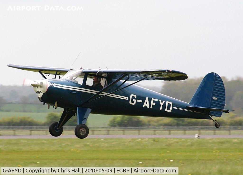 G-AFYD, 1939 Luscombe 8E Silvaire Silvaire C/N 1044, at the Great Vintage Flying Weekend