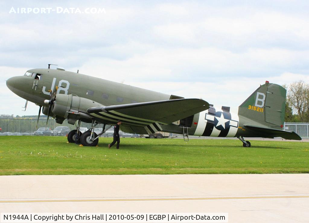 N1944A, 1944 Douglas DC3C-S1C3G (C-47A) C/N 19677, at the Great Vintage Flying Weekend