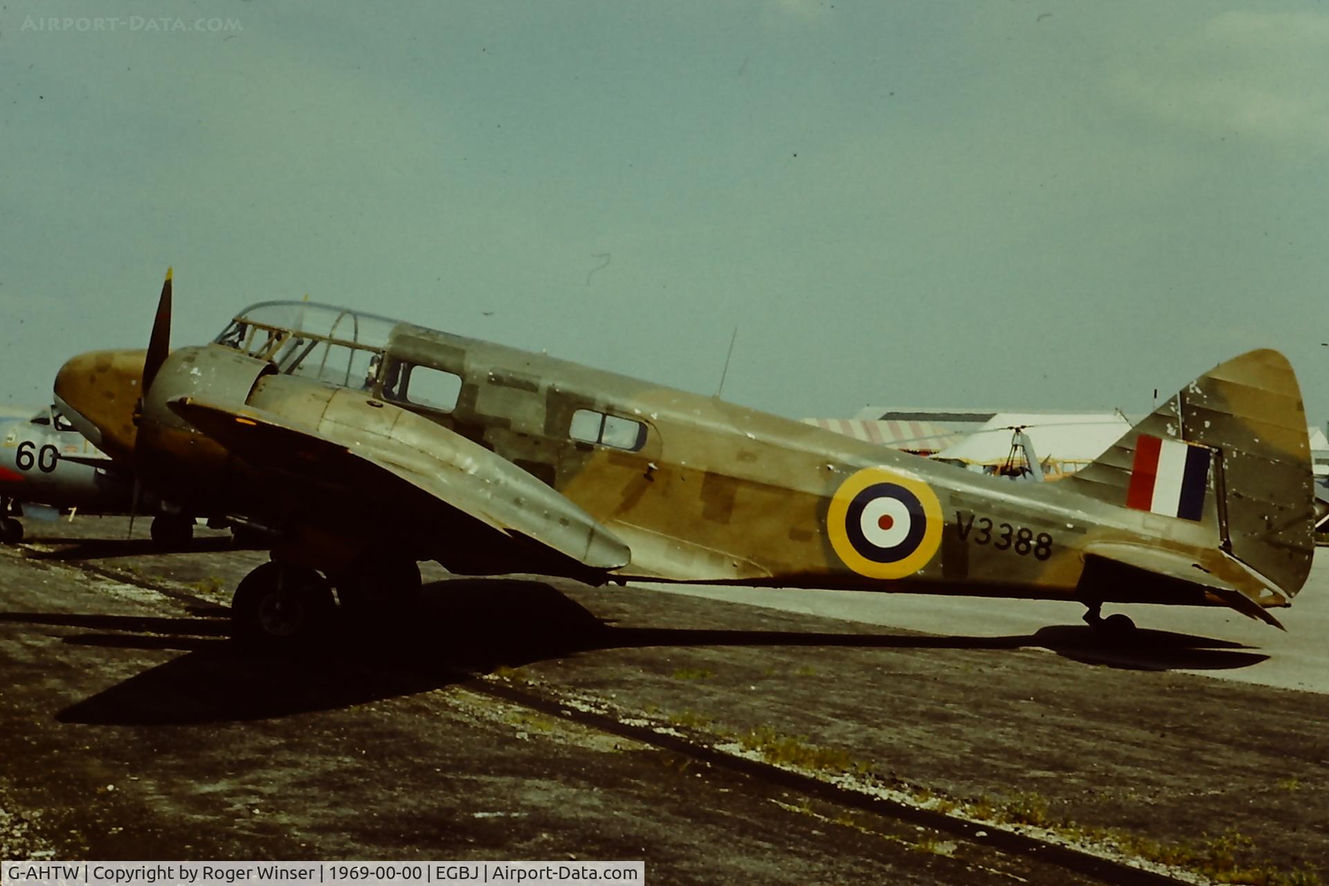 G-AHTW, 1940 Airspeed AS.10 Oxford I C/N 3083, V3388 in RAF service. Part of Skyfame Museum, Staverton