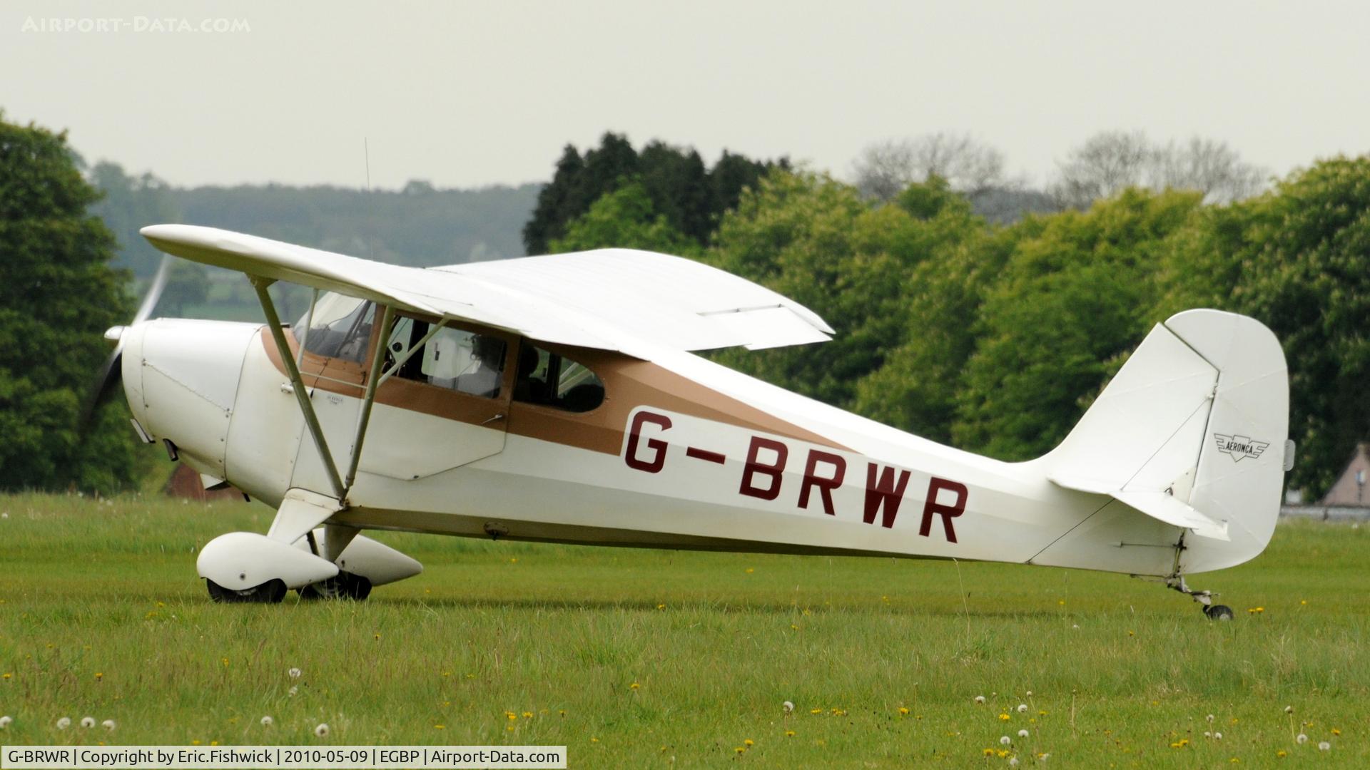 G-BRWR, 1946 Aeronca 11AC Chief Chief C/N 11AC-1319, 1. G-BRWR  at Kemble Airport (Great Vintage Flying Weekend)