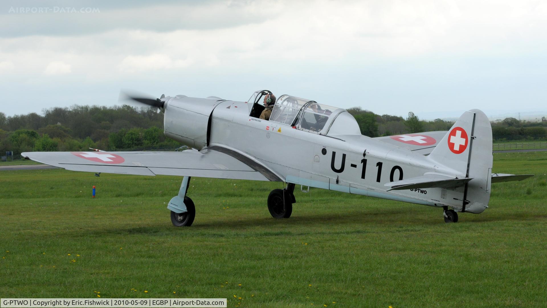 G-PTWO, 1946 Pilatus P2-05 C/N 600-30, 1. G-PTWO at Kemble Airport (Great Vintage Flying Weekend)