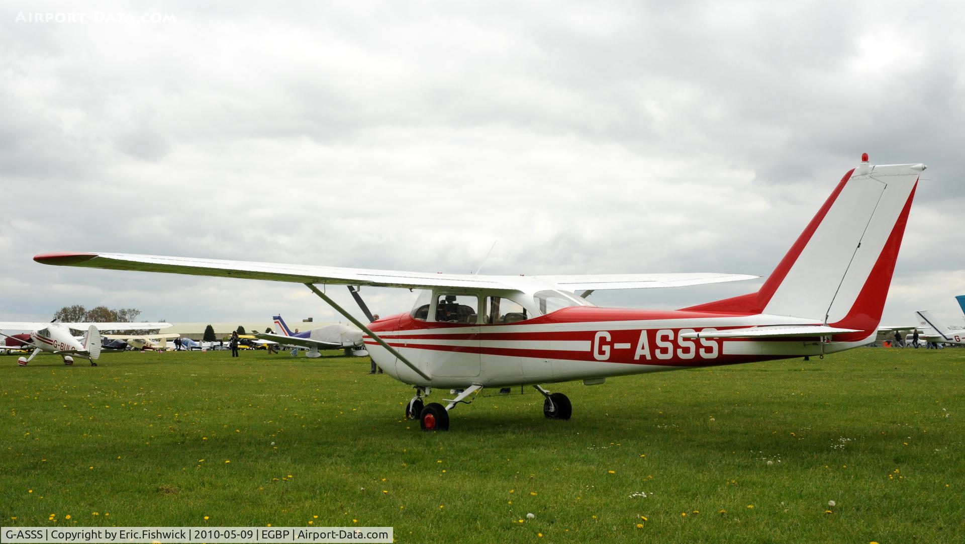 G-ASSS, 1964 Cessna 172E C/N 172-51467, 1. G-ASSS at Kemble Airport (Great Vintage Flying Weekend)