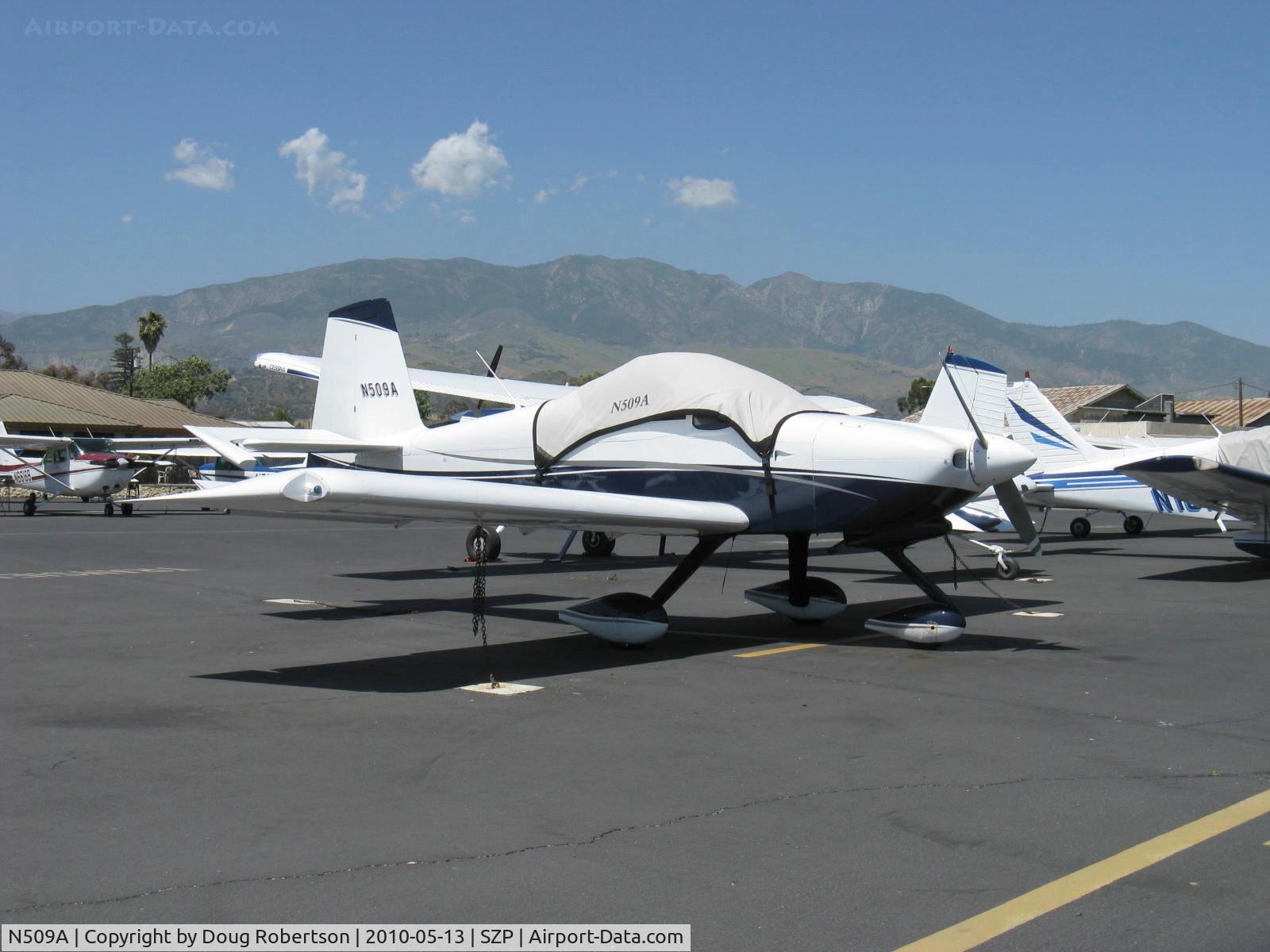 N509A, 2006 Vans RV-9A C/N 91011, 2006 Necochea VAN's RV-9A, Lycoming O-320-D1A 160 Hp