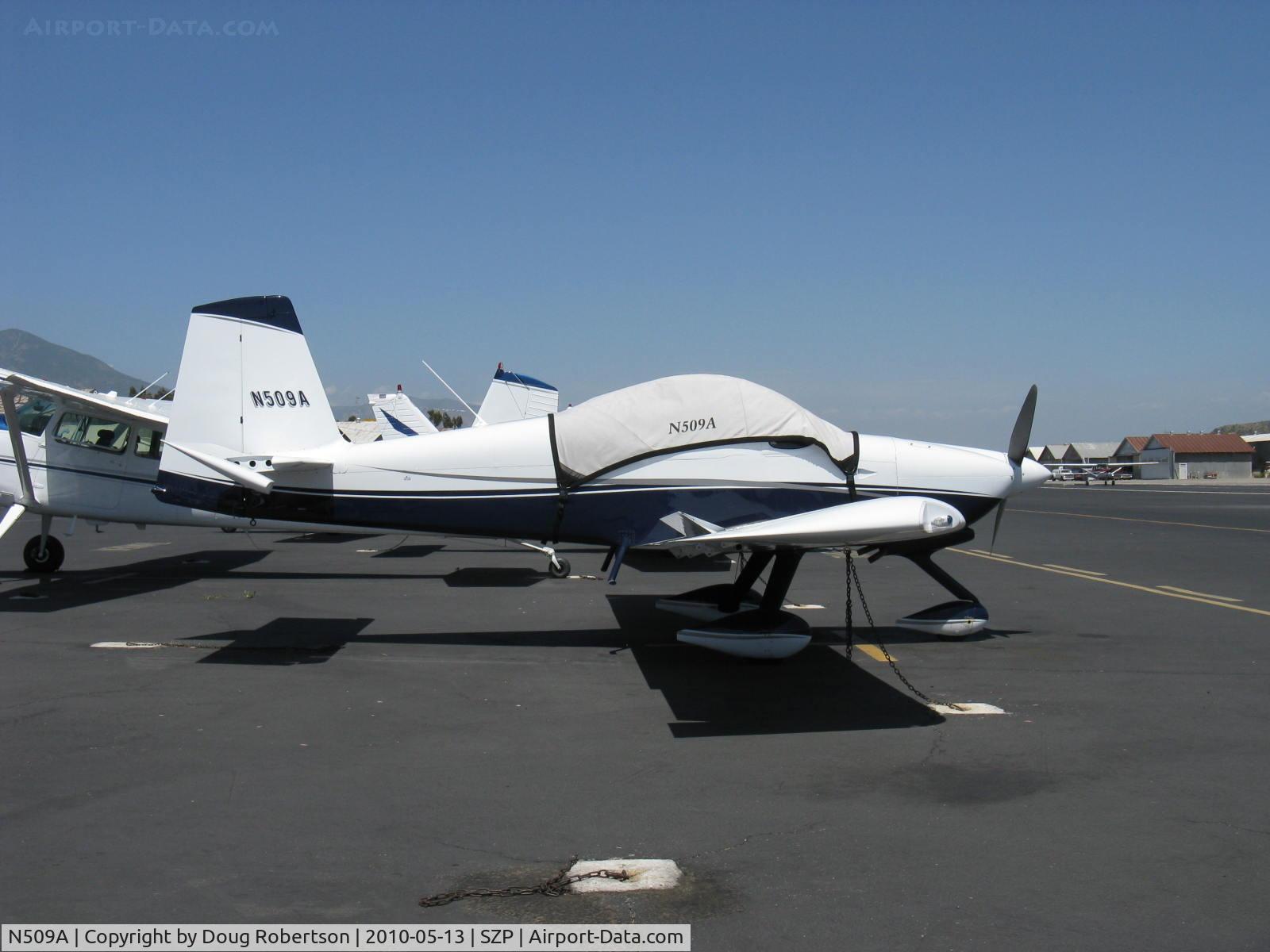 N509A, 2006 Vans RV-9A C/N 91011, 2006 Necochea VAN's RV-9A, Lycoming O-320-D1A 160 Hp