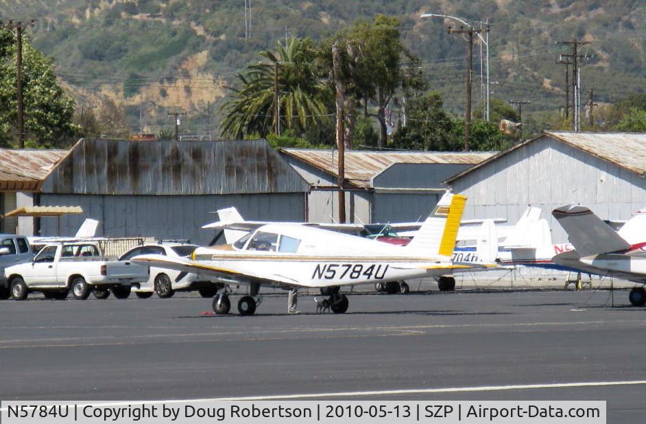 N5784U, 1970 Piper PA-28-140 Cherokee C/N 28-26608, 1970 Piper PA-28-140 CHEROKEE, Lycoming O-320-E2A 150 Hp