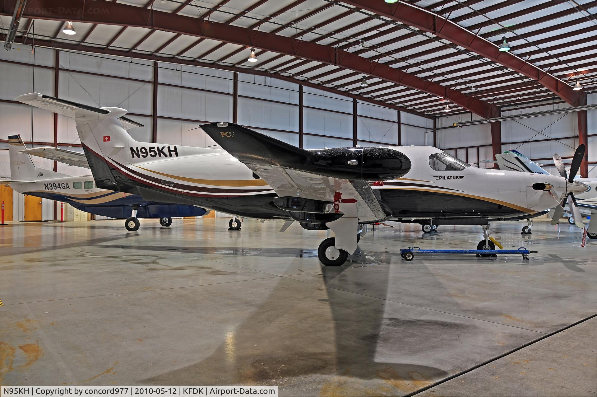 N95KH, 2009 Pilatus PC-12/47E C/N 1171, Seen at KFDK on 5/12/2010.