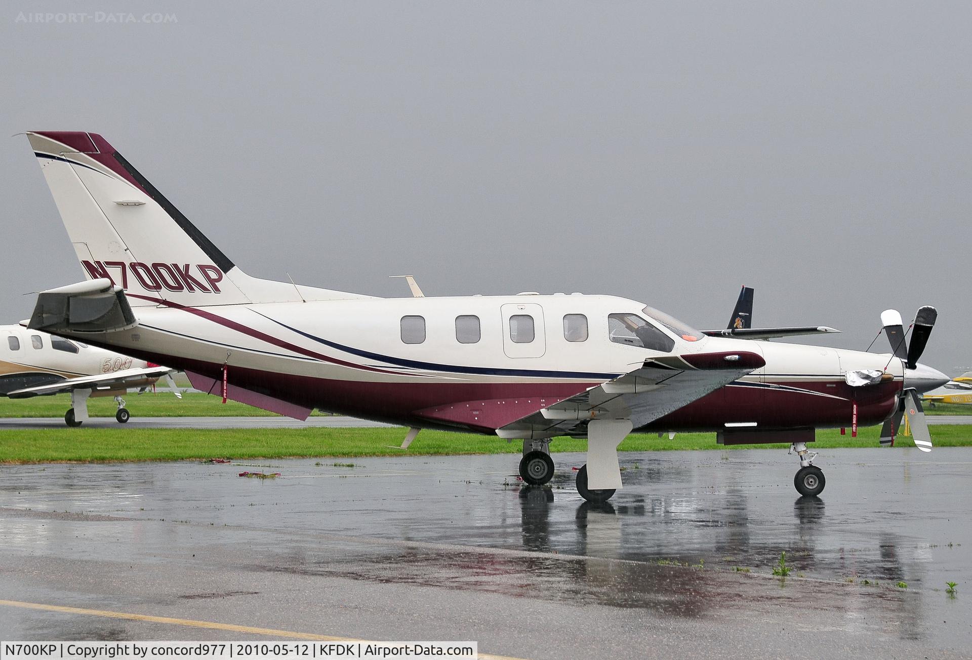 N700KP, 2002 Socata TBM-700 C/N 228, Seen at KFDK on 5/12/2010.