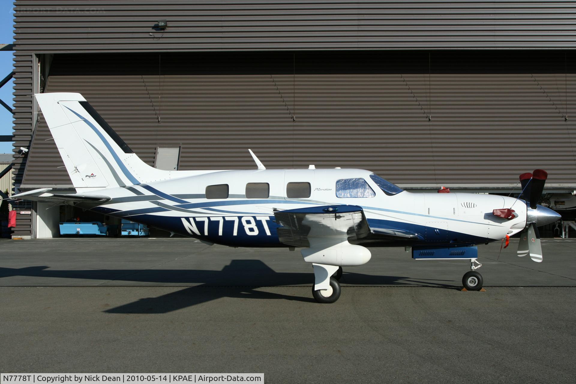 N7778T, 2005 Piper PA-46-500TP C/N 4697222, KPAE