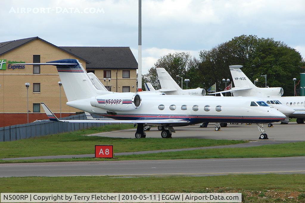 N500RP, 2006 Gulfstream Aerospace GIV-X (G450) C/N 4057, 2006 Gulfstream Aerospace GIV-X (G450), at Luton