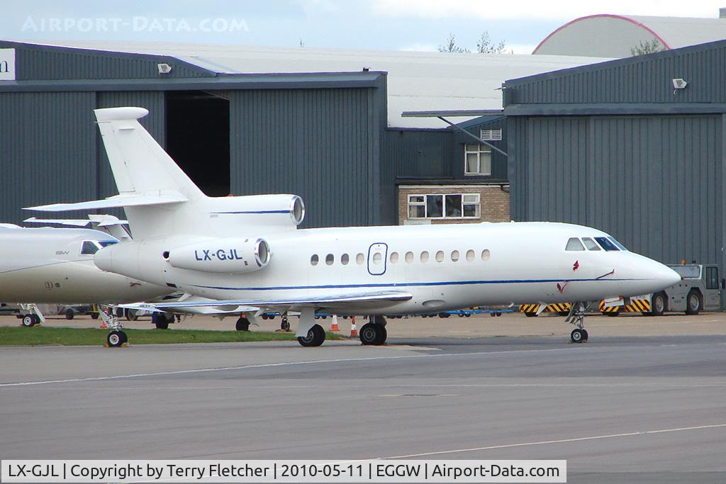 LX-GJL, Dassault Falcon 900C C/N 197, Falcon 900 at Luton