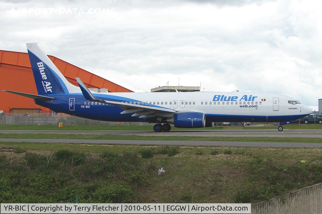 YR-BIC, 2004 Boeing 737-8BK C/N 33019, Blue Air B737 at Luton