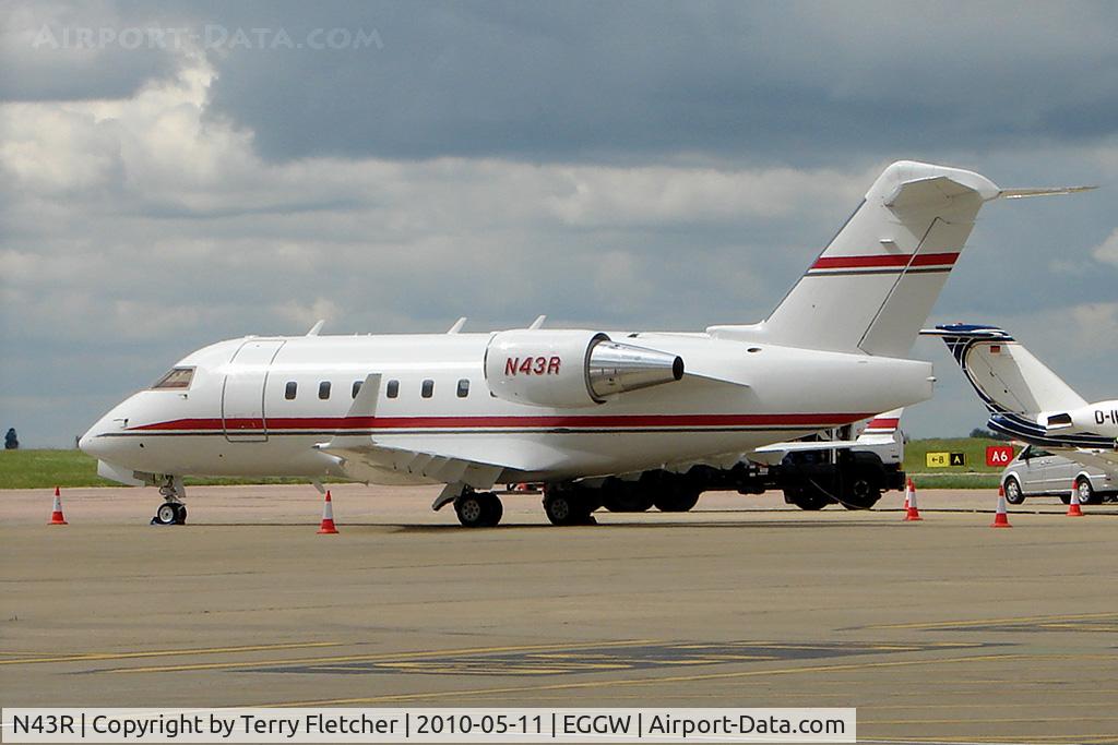 N43R, 1997 Canadair Challenger 604 (CL-600-2B16) C/N 5334, 1997 Canadair Ltd CL-600-2B16 at Luton