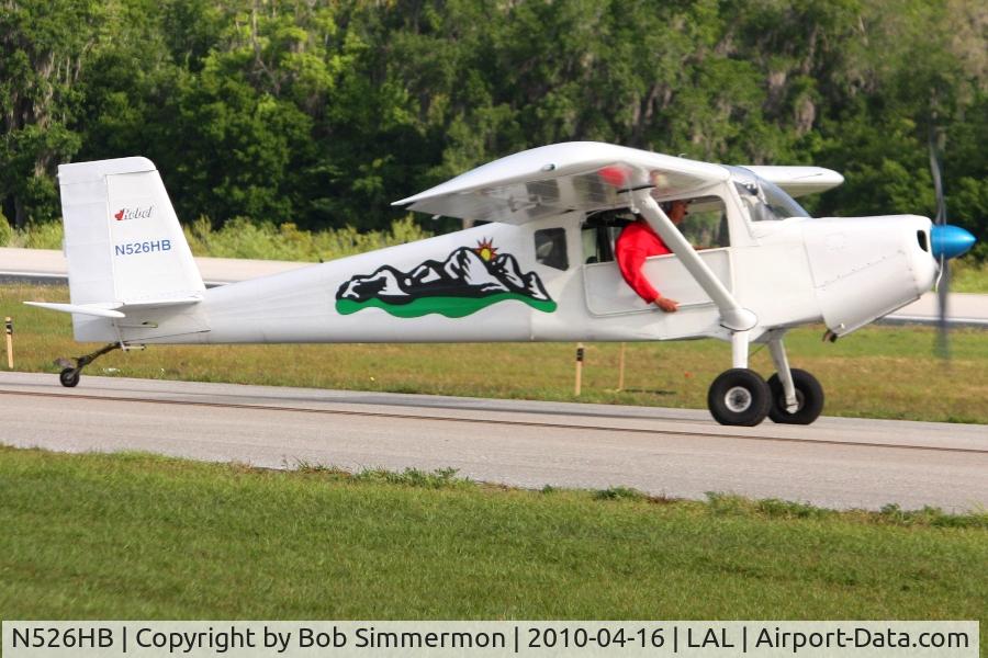 N526HB, 2008 Murphy Rebel C/N R307, Sun N Fun 2010