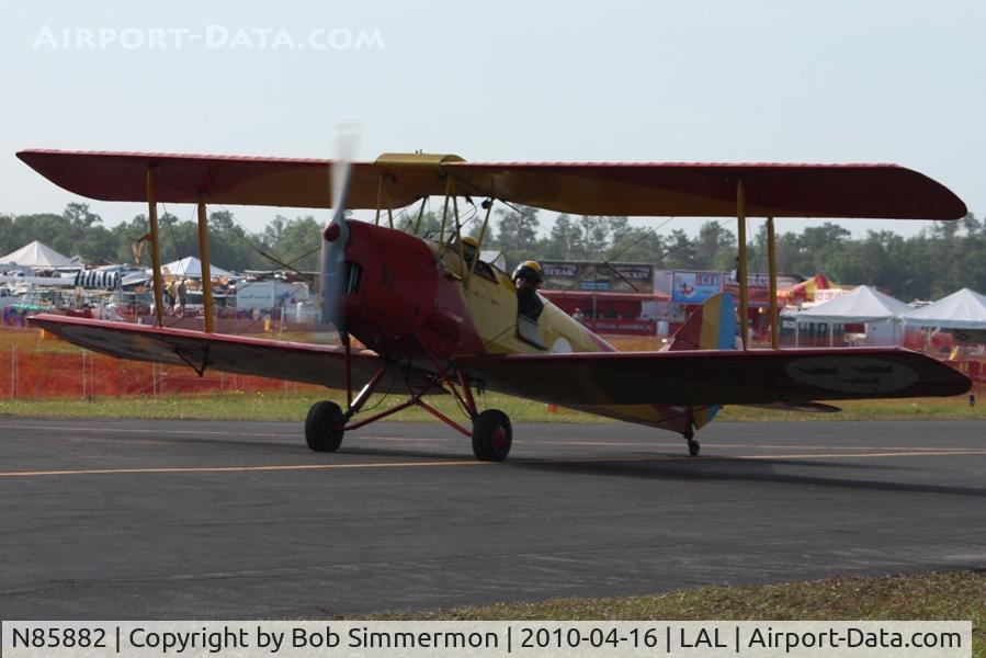 N85882, 1981 De Havilland DH-82A Tiger Moth II C/N 85882, Sun N Fun 2010