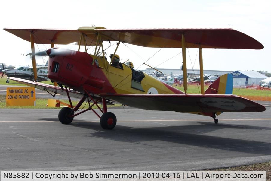 N85882, 1981 De Havilland DH-82A Tiger Moth II C/N 85882, Sun N Fun 2010