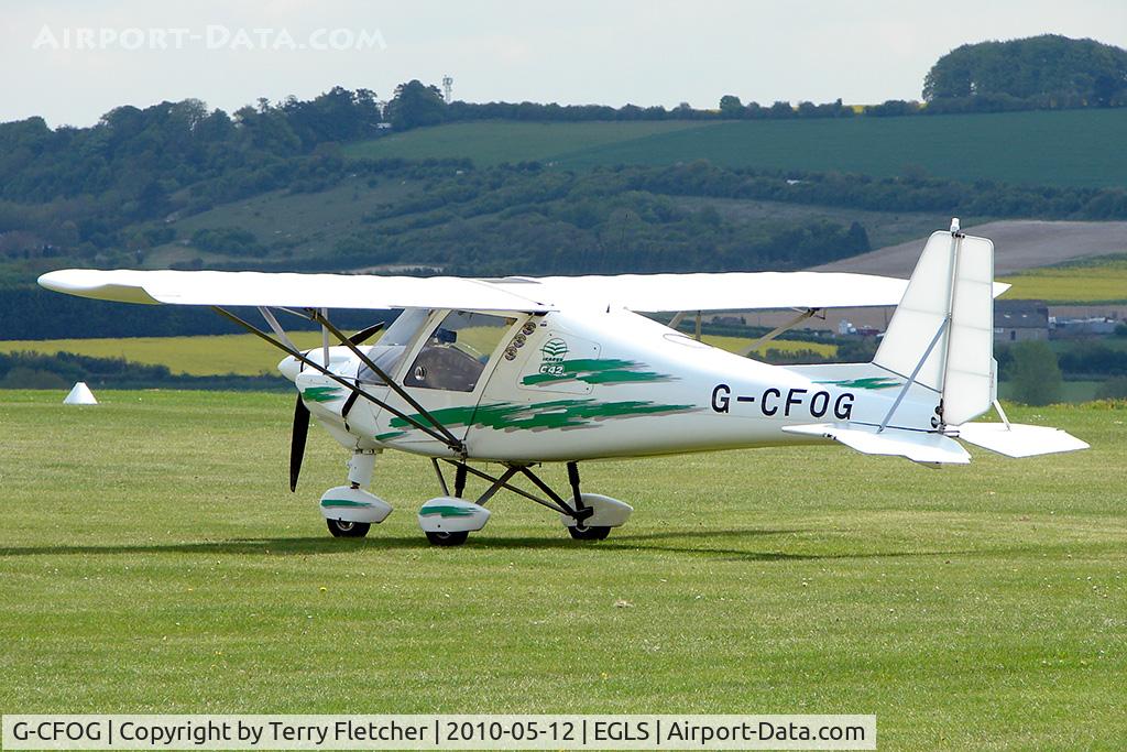 G-CFOG, 2006 Comco Ikarus C42 FB UK C/N PFA 322-14482, at Old Sarum Airfield